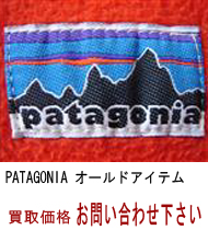 PATAGONIA�@�p�^�S�j�A �I�[���h�A�C�e���@���捸��