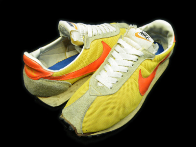 NIKE 70年代 オレンジスウォッシュ ベロアジャージ セットアップ+